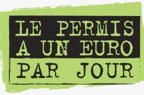 Permis 1 euro par jour.